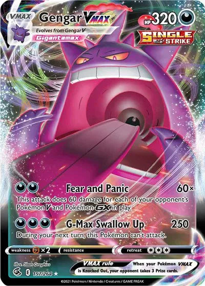 Gengar VMAX (157/264) [Fusion Strike]