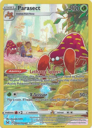 Parasect (TG01/TG30) [Lost Origin Trainer Gallery]