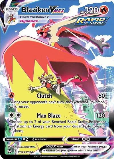 Blaziken VMAX (TG15/TG30) [Silver Tempest Trainer Gallery]