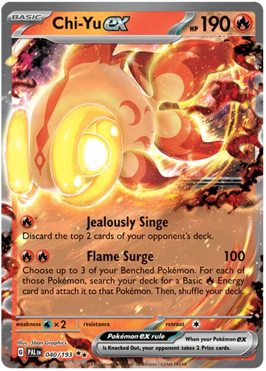 Chi-Yu ex (040/193) [Paldea Evolved]