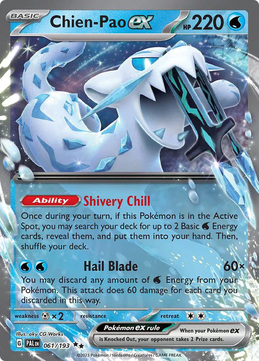 Chien-Pao ex (061/193) [Paldea Evolved]