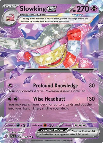 Slowking ex (086/193) [Paldea Evolved]