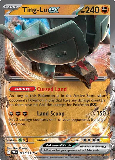 Ting-Lu ex (127/193) [Paldea Evolved]