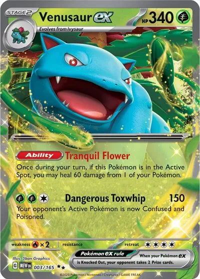 Venusaur ex (003/165) [SV: 151]