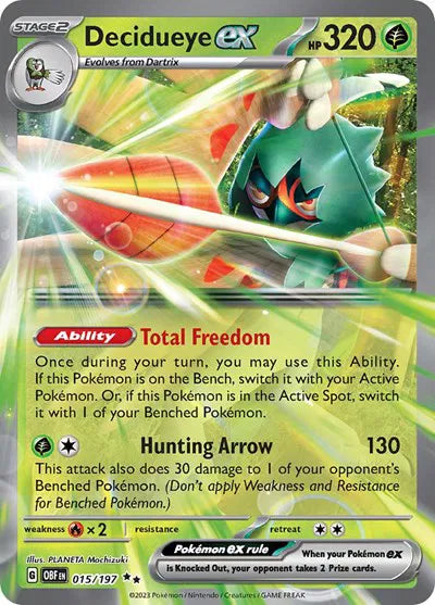 Decidueye ex (015/197) [Obsidian Flames]