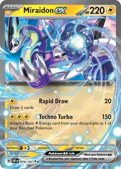 Miraidon ex (079/197) [Obsidian Flames]