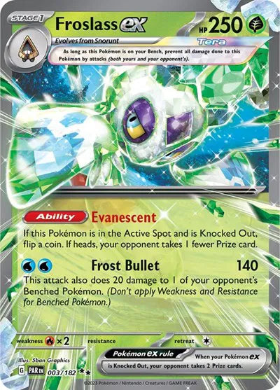 Froslass ex (003/182) [Paradox Rift]
