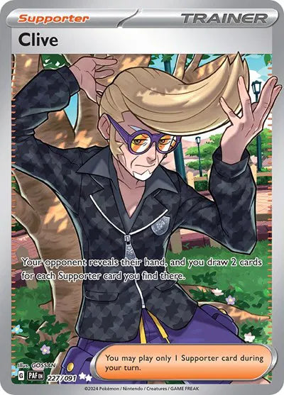 Clive (227/091) [Paldean Fates]