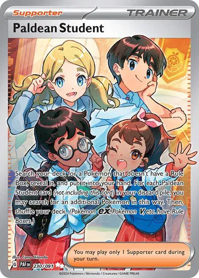 Paldean Student (230/091) [Paldean Fates]
