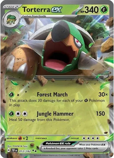 Torterra ex (012/162) [Temporal Forces]