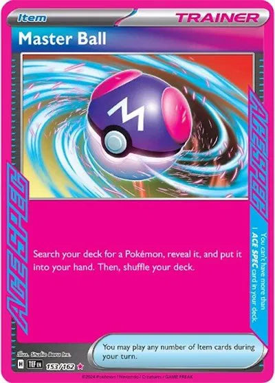Master Ball (153/162) [Temporal Forces]