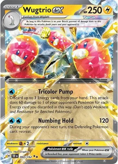 Wugtrio ex (060/162) [Temporal Forces]
