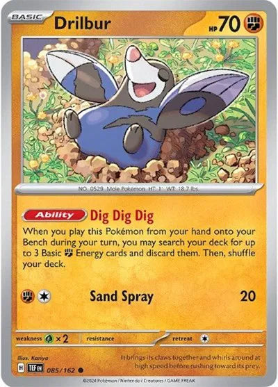 Drilbur (085/162) [Temporal Forces]