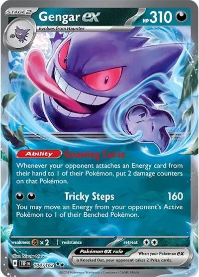Gengar ex (104/162) [Temporal Forces]
