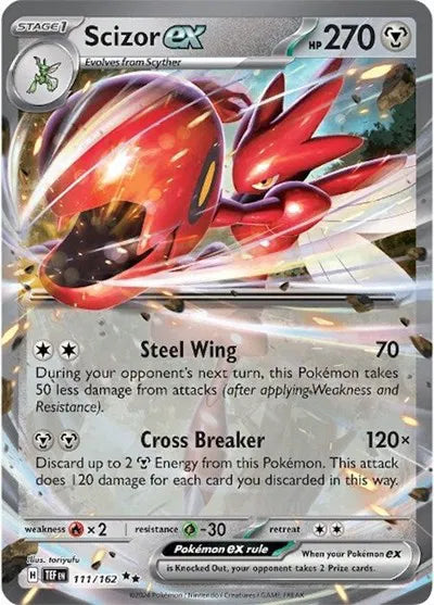 Scizor ex (111/162) [Temporal Forces]