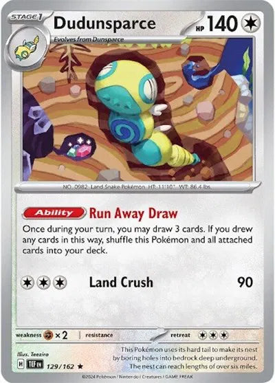 Dudunsparce (129/162) [Temporal Forces]