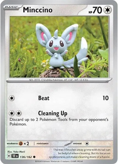 Minccino (136/162) [Temporal Forces]