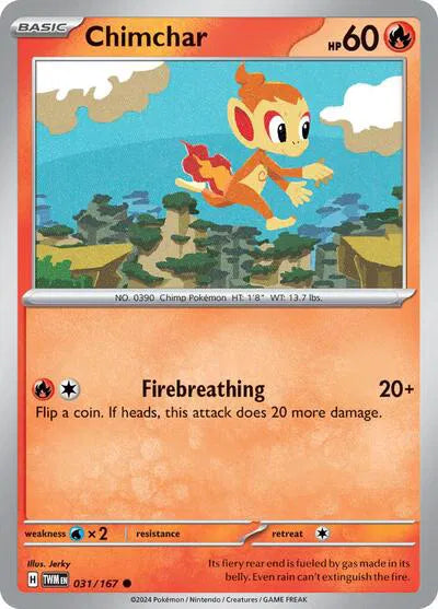 Chimchar (031/167) [Twilight Masquerade]