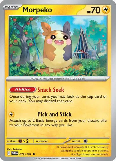 Morpeko (072/167) [Twilight Masquerade]