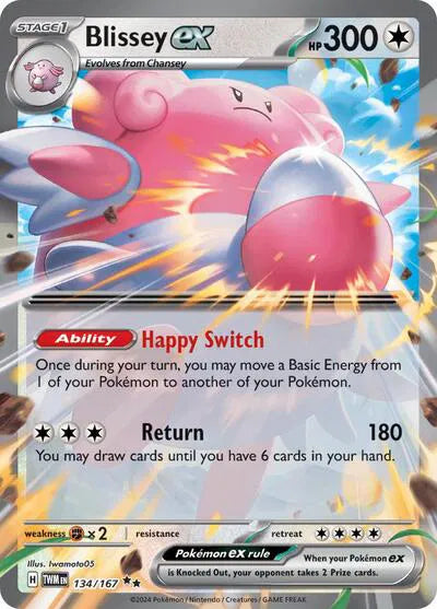 Blissey ex (134/167) [Twilight Masquerade]