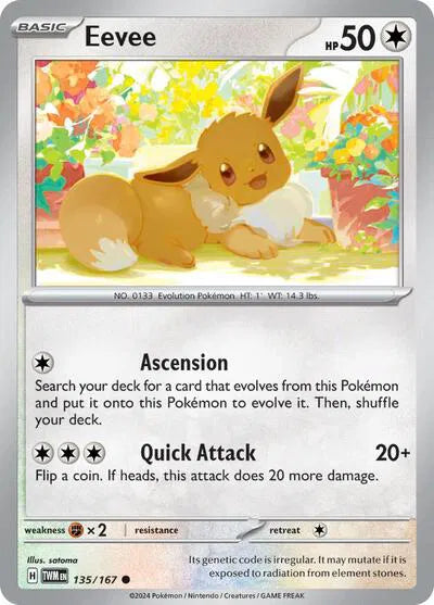 Eevee (135/167) [Twilight Masquerade]