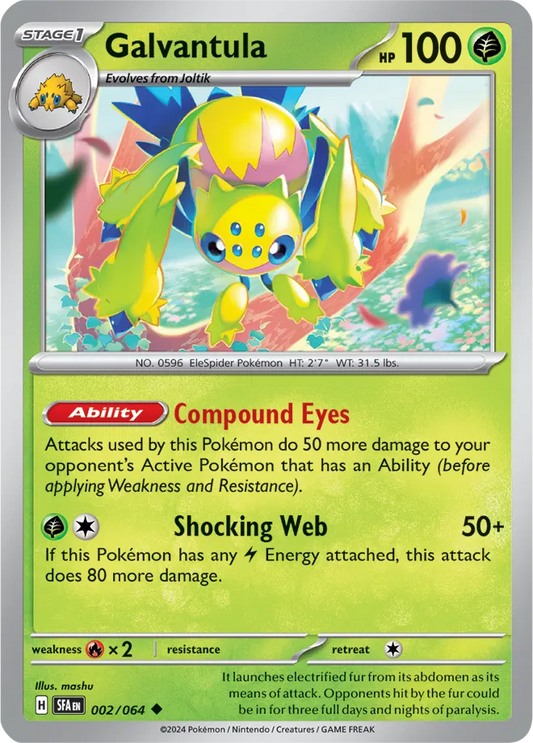 Galvantula (002/064) [Shrouded Fable]