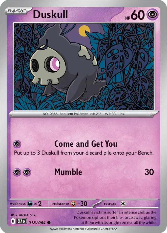 Duskull (018/064) [Shrouded Fable]