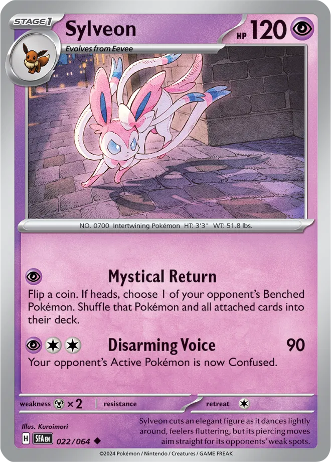 Sylveon (022/064) [Shrouded Fable]