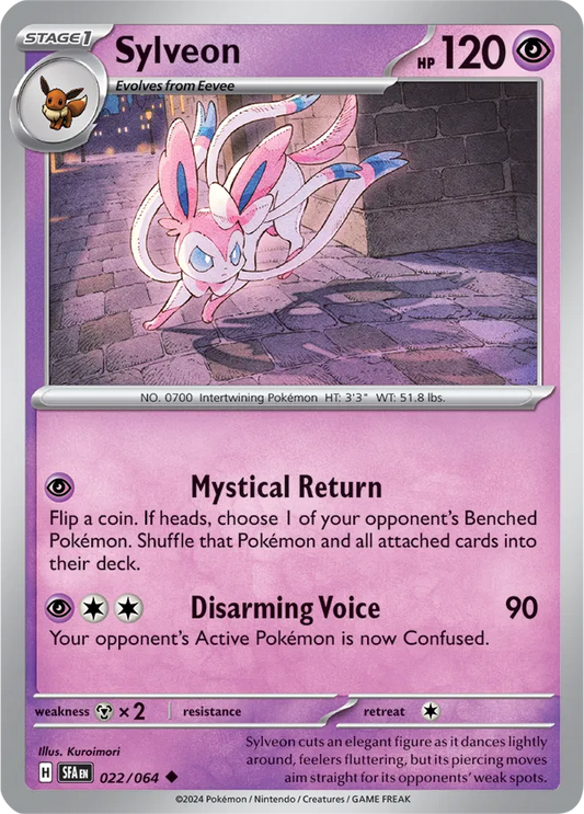 Sylveon (022/064) [Shrouded Fable]