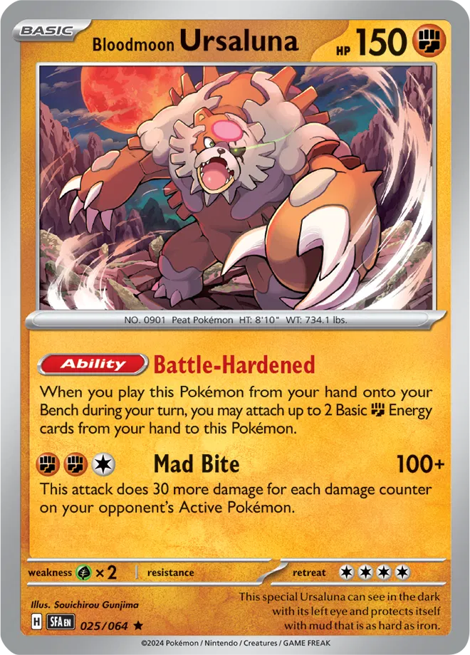 Bloodmoon Ursaluna (025/064) [Shrouded Fable]