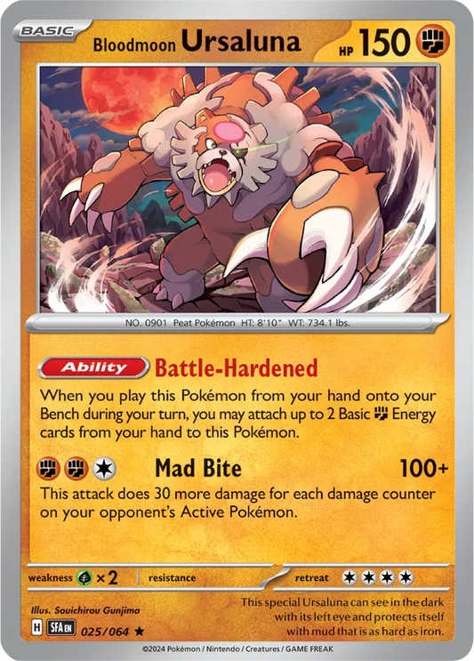 Bloodmoon Ursaluna (025/064) [Shrouded Fable]