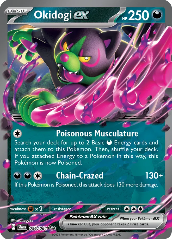 Okidogi ex (036/064) [Shrouded Fable]