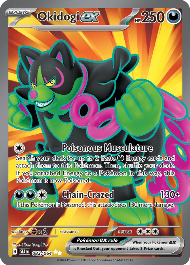 Okidogi ex (082/064) [Shrouded Fable]