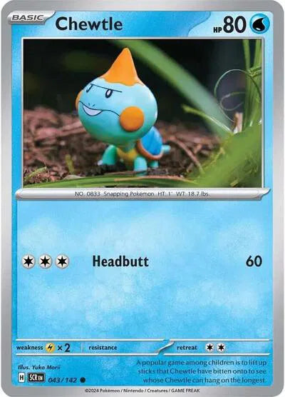 Chewtle (043/142) [Stellar Crown]