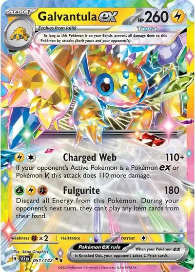 Galvantula ex (051/142) [Stellar Crown]