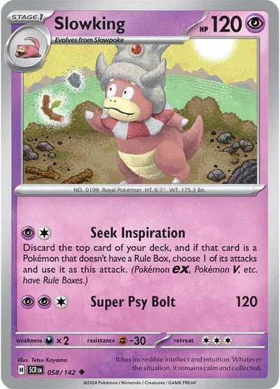 Slowking (058/142) [Stellar Crown]