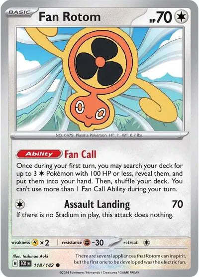 Fan Rotom (118/142) [Stellar Crown]