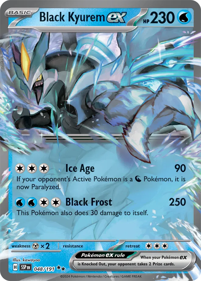 Black Kyurem ex (048/191) [Surging Sparks]