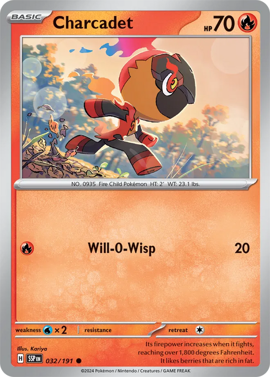 Charcadet (032/191) [Surging Sparks]