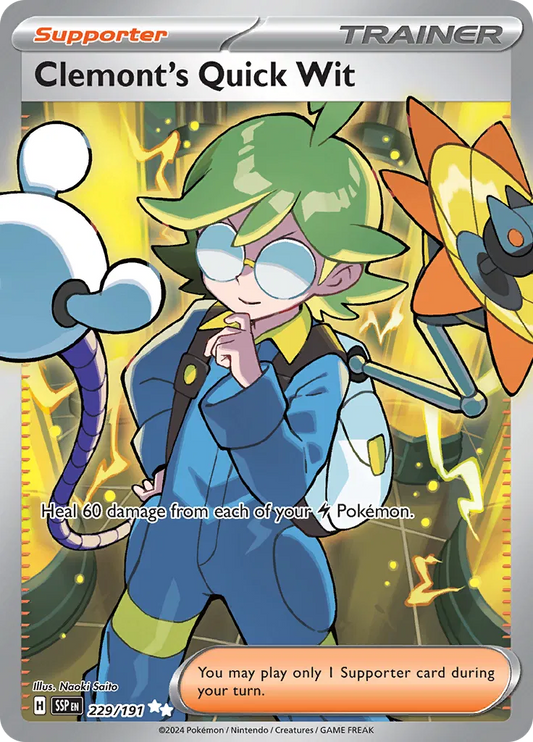 Clemont's Quick Wit (229/191) [Surging Sparks]