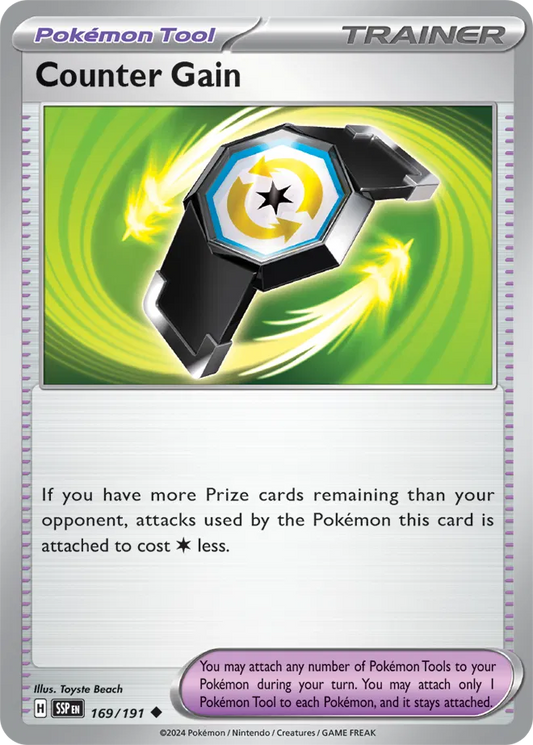 Counter Gain (169/191) [Surging Sparks]