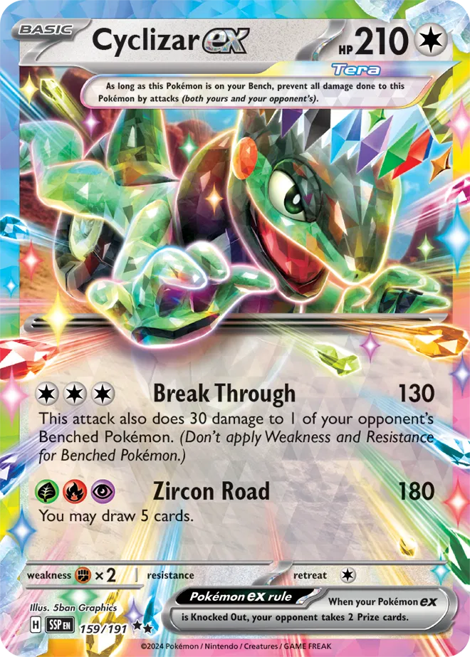 Cyclizar ex (159/191) [Surging Sparks]