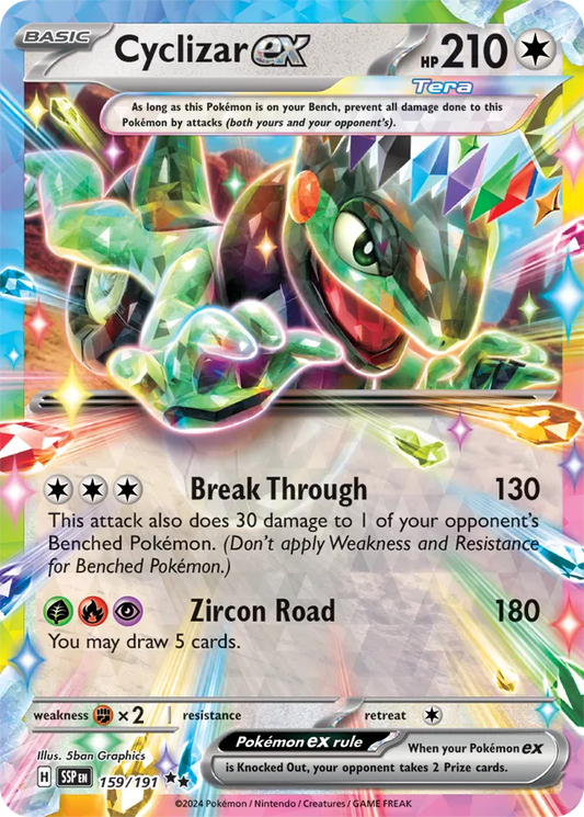 Cyclizar ex (159/191) [Surging Sparks]