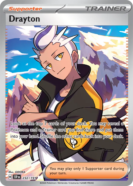 Drayton (232/191) ]Surging Sparks]