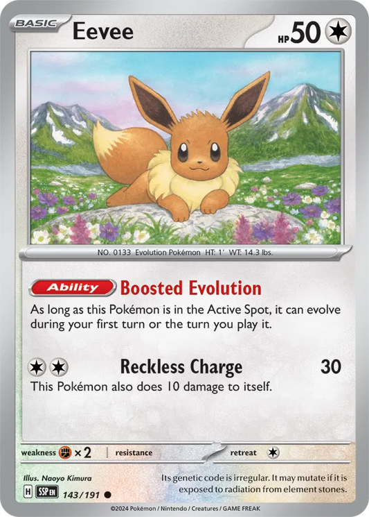 Eevee (143/191) [Surging Sparks]