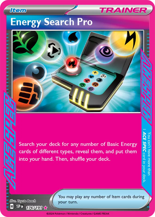 Energy Search Pro (176/191) [Surging Sparks]