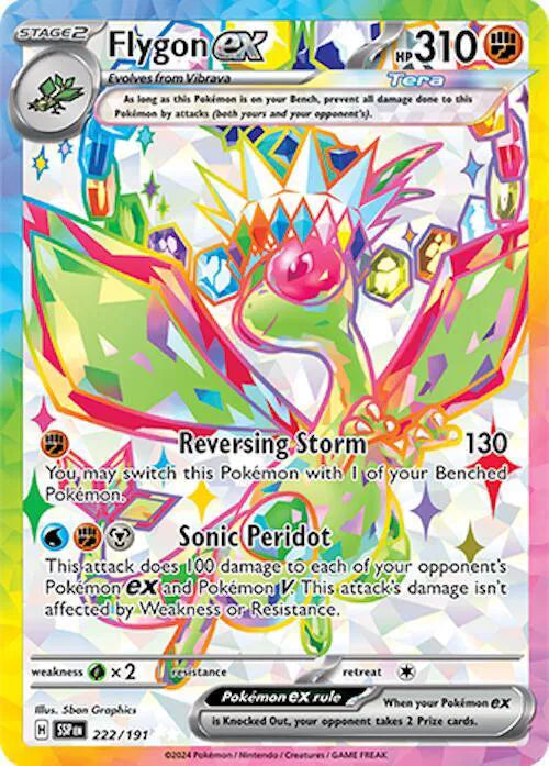 Flygon ex (222/191) [Surging Sparks]