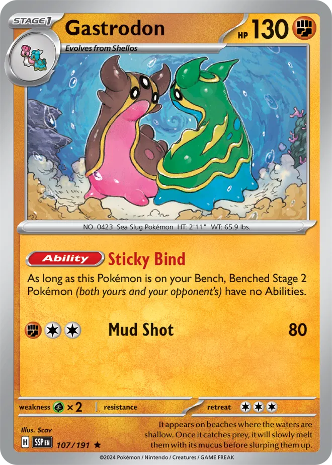 Gastrodon (107/191) [Surging Sparks]