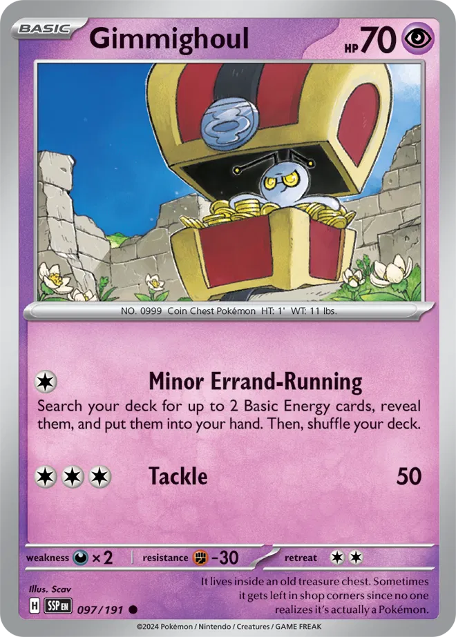 Gimmighoul (097/191) [Surging Sparks]