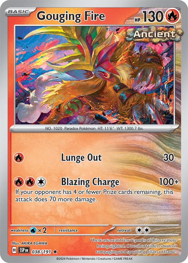 Gouging Fire (038/191) [Surging Sparks]